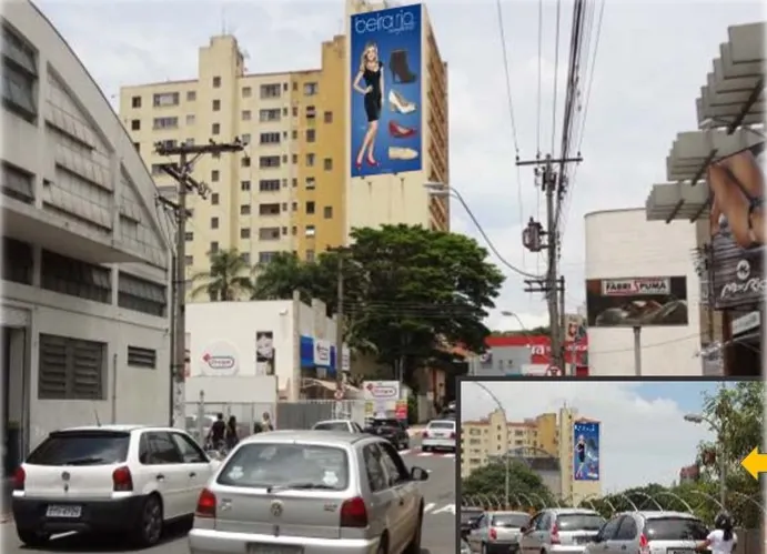 Empena – Rua Rui Barbosa, x Rua Fernando Camargo, Americana - SP – Americana/SP