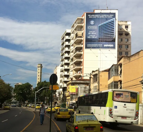 Empena Rua São Francisco Xavier, 571 – Rio de Janeiro/RJ