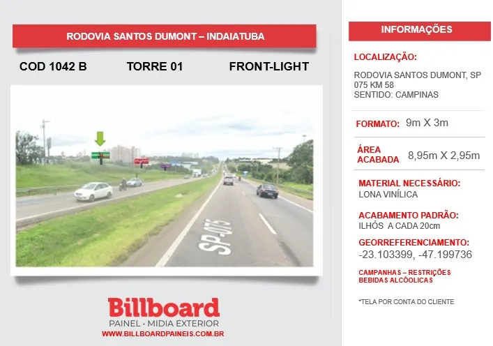 Frontlight – Santos Dumont, Campinas - SP – Campinas/SP — foto 3