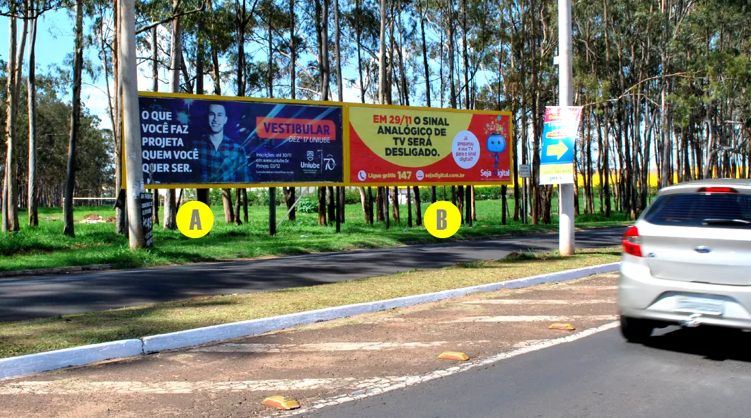 Outdoor em Barretos/SP – 9m x 3m