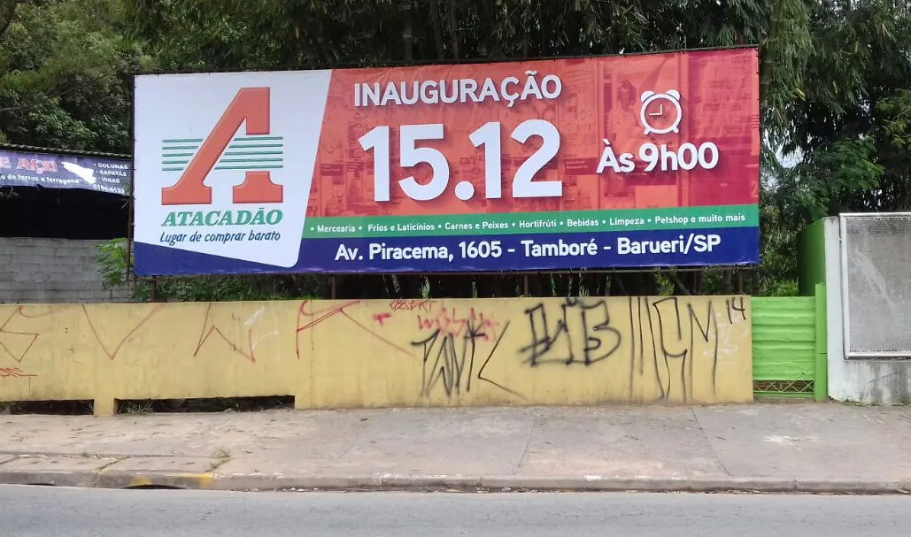 Outdoor Rua São Fernando Júlio – Barueri/SP
