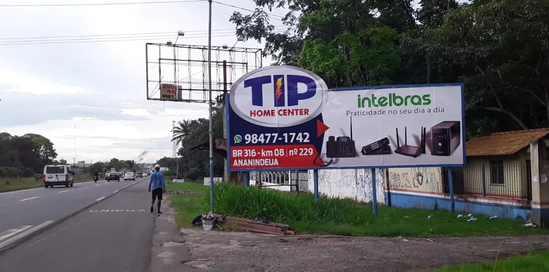 Outdoor – BR316 – Benevides, Belém - PA – Belém/PA — foto 3