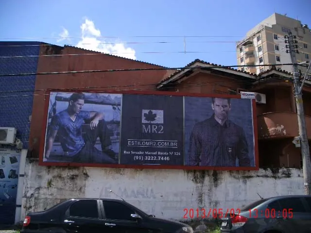 Outdoor – RUA PRESIDENTE PERNAMBUCO EM FRENTE A SORVETERIA, Belém - PA – Belém/PA — foto 3