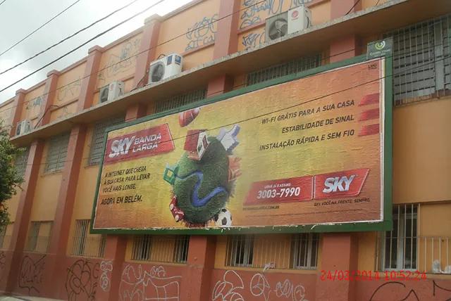 Outdoor em Belém/PA