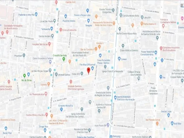 Outdoor – Rua Comendador Martins, 350 – Ao lado do Shopping The Blue, Guarujá - SP – Guarujá/SP