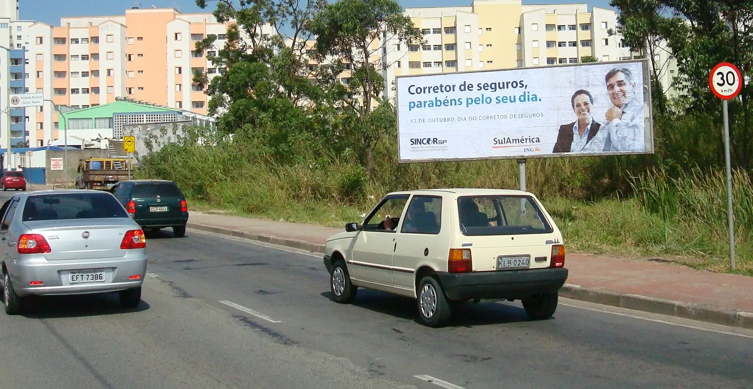 Outdoor Av. Francisco Rodrigues Filho – Mogi das Cruzes/SP