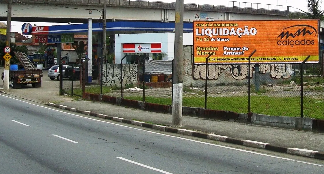 Outdoor – Av. Francisco Rodrigues Filho, Mogi das Cruzes - SP – Mogi das Cruzes/SP