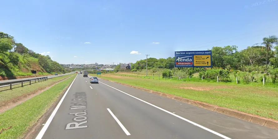 Painel Rodoviário em Bauru/SP – Marechal Rondon – 15m x 6m