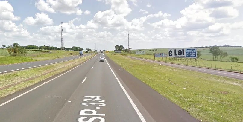 Painel Rodoviário – Rod. Candido Portinari km 334,80, Brodowski - SP – Brodowski/SP