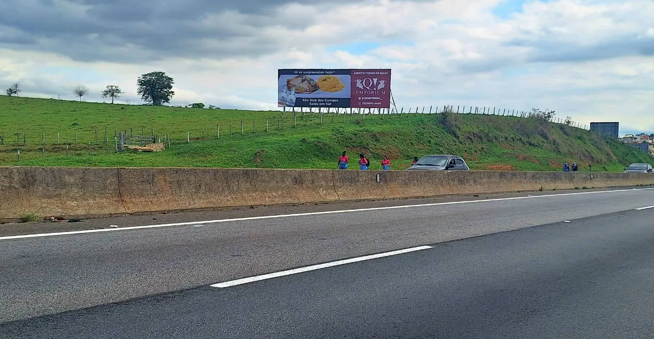 Painel Rodoviário em Caçapava/SP – Dutra – 18m x 6m