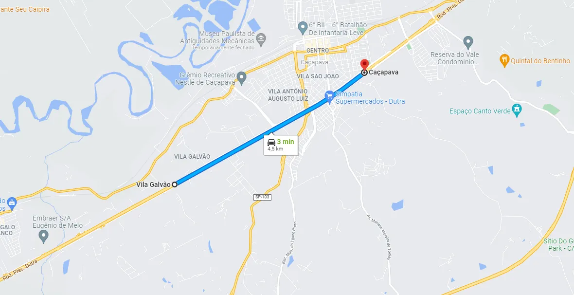 Painel Rodoviário em Caçapava/SP – Dutra – 15m x 5m