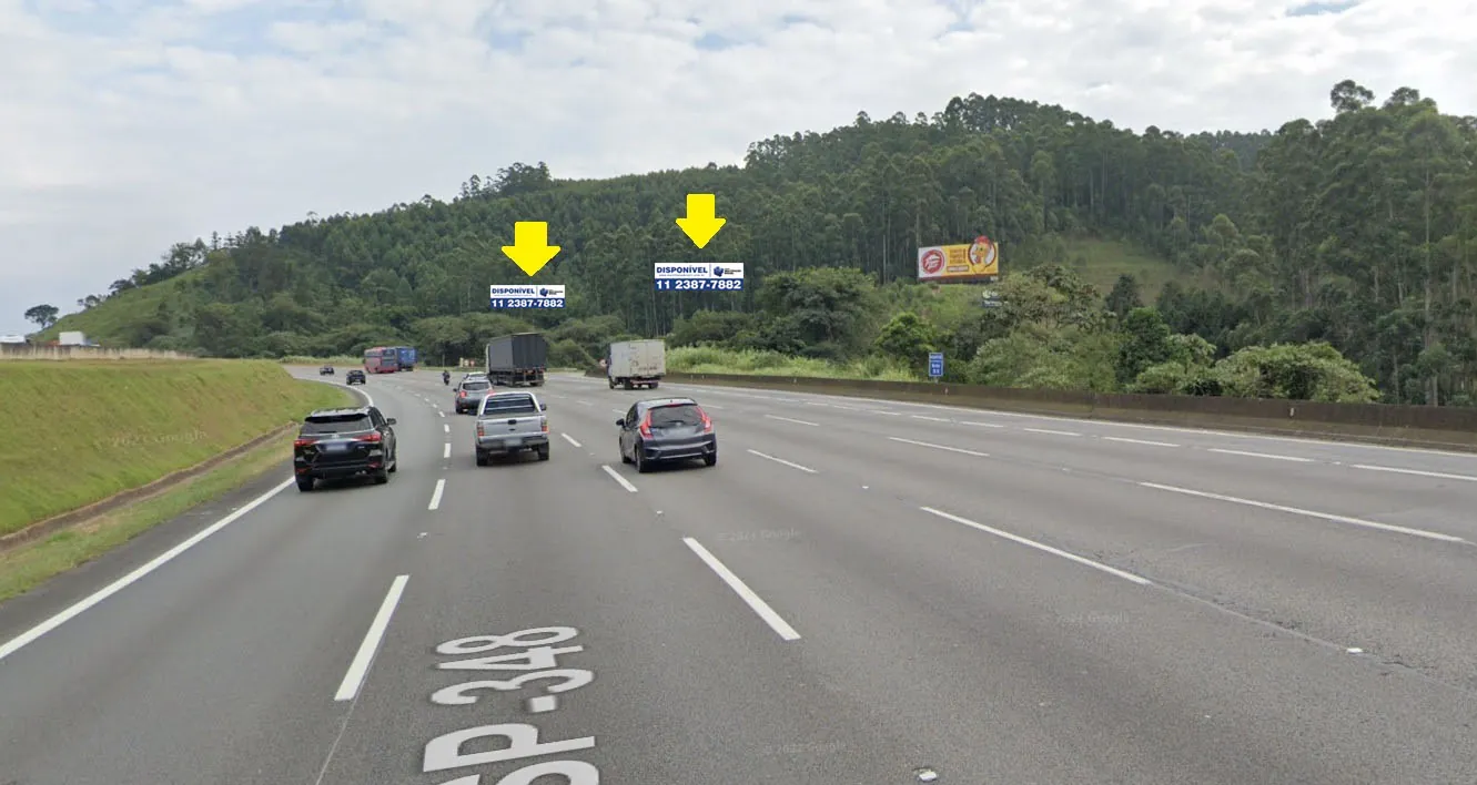 Painel Rodoviário – Rod. dos Bandeirantes km 33,4, Caieiras - SP – Caieiras/SP