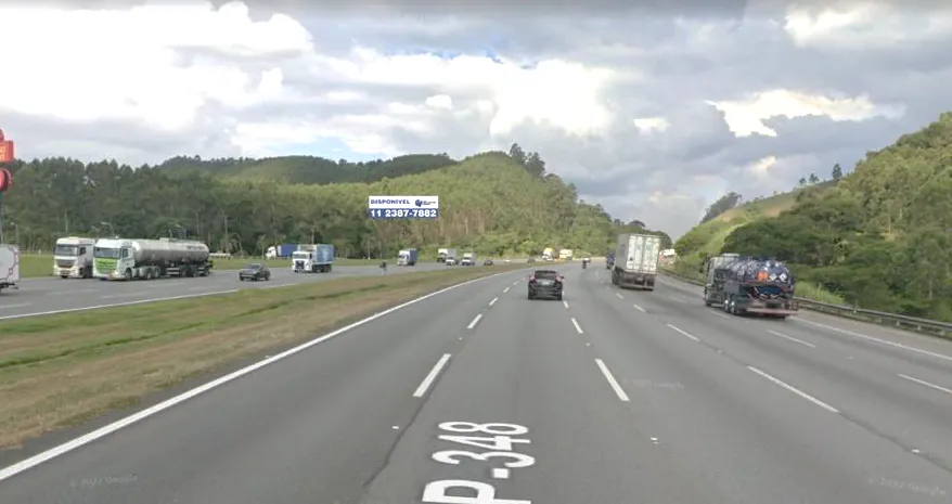 Painel Rodoviário – Rod. dos Bandeirantes km 33,7, Caieiras - SP – Caieiras/SP
