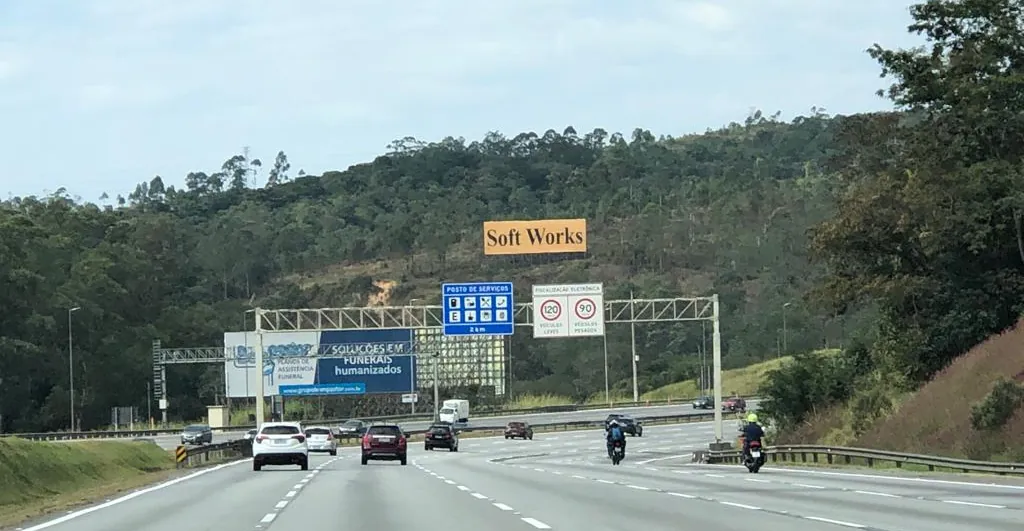 Painel Rodoviário – Rod. dos Bandeirantes km 40, Caieiras - SP – Caieiras/SP