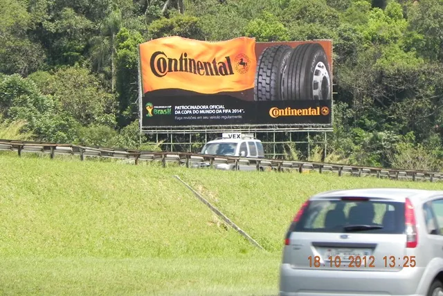 Painel Rodoviário Rod. dos Bandeirantes km 42 – Cajamar/SP