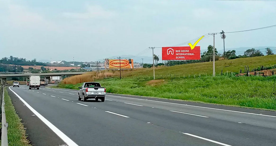 Painel Rodoviário – Rod. dos Bandeirantes km 68, Itupeva - SP – Itupeva/SP
