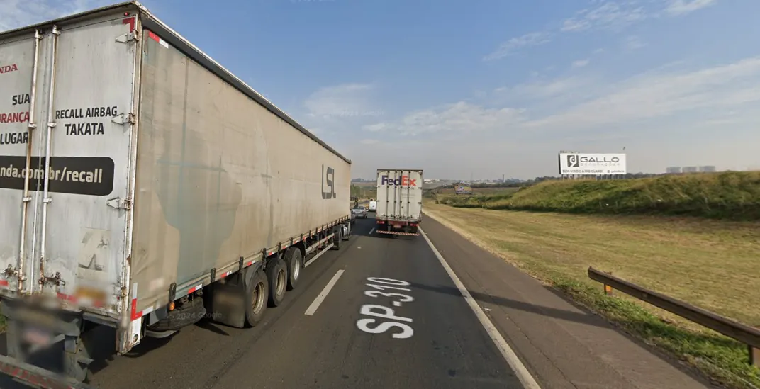 Painel Rodoviário – Rod. Washington Luís km 170,6, Santa Gertrudes - SP – Santa Gertrudes/SP