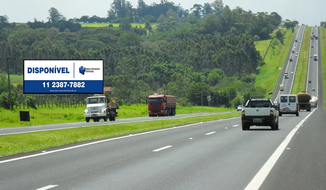 Painel Rodoviário Rod. Marechal Rondon km 272, São Manuel/SP