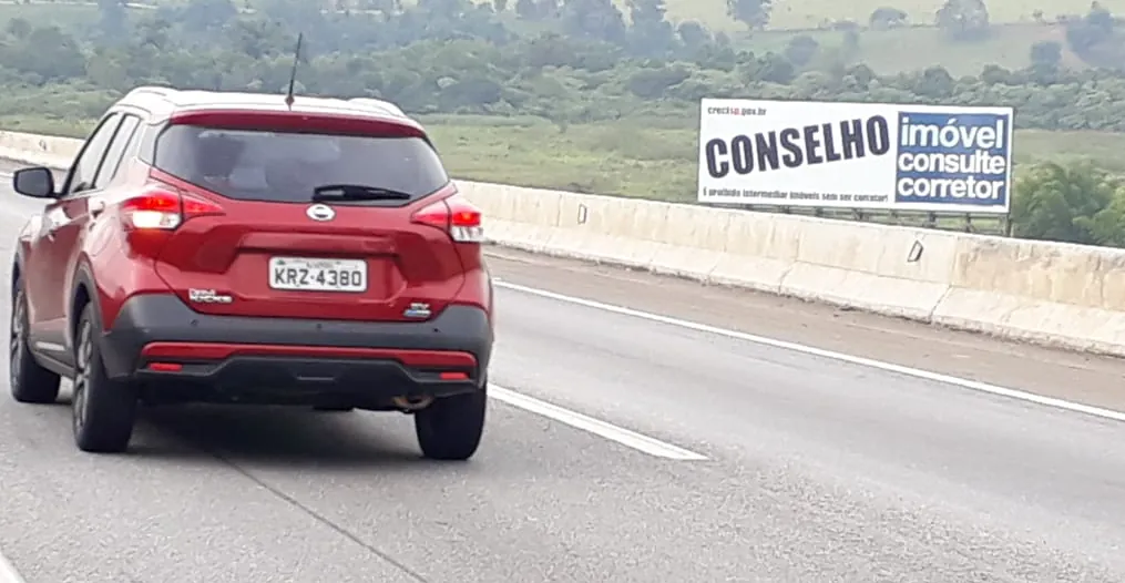 Painel Rodoviário em Taubaté/SP – Dutra